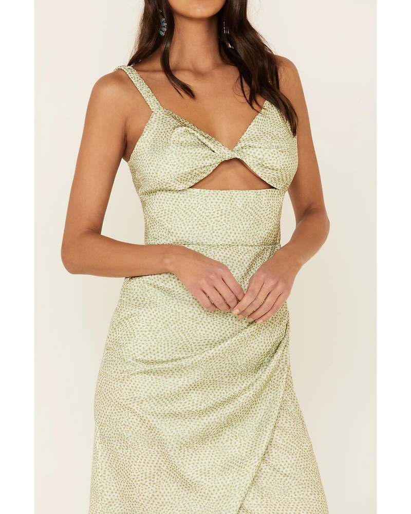 Sadie & Sage Women's Amy Dot Midi Dress