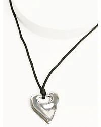 Shyanne Women's Heart Cord Necklace