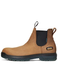 Ariat Men's Turbo Chelsea Waterproof Work Boots - Soft Toe