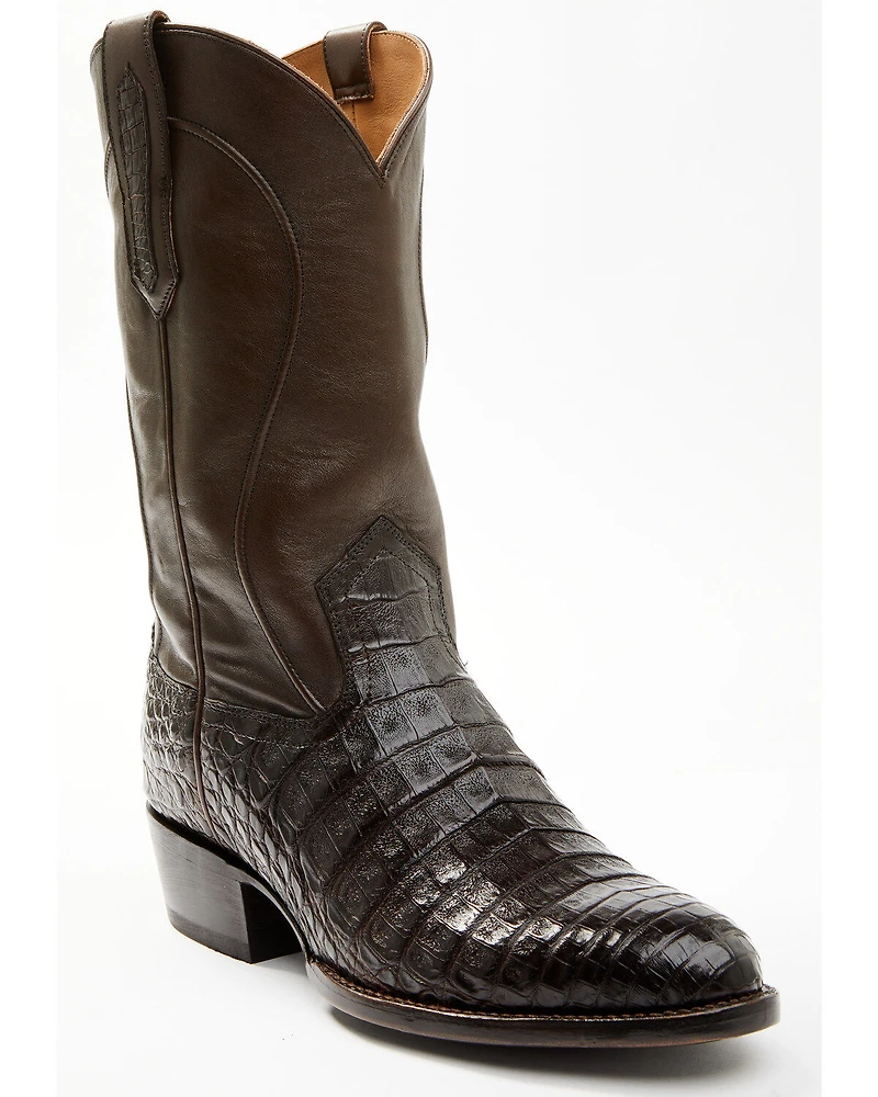 Cody James Black 1978® Men's Chapman Exotic Caiman Belly Western Boots - Round Toe
