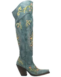 Dan Post Women's Flower Child Tall Boots - Snip Toe