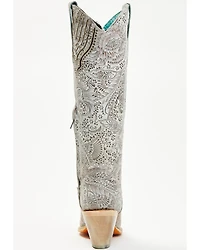 Corral Women's Floral Embroidered Tall Western Boots - Snip Toe