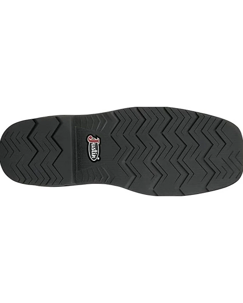 Justin Men's Trencher Pull-On Work Boots - Steel Toe