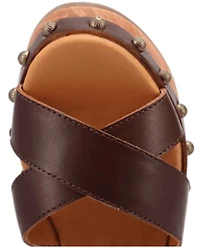 DIngo Women's Lotus Wooden Sandals