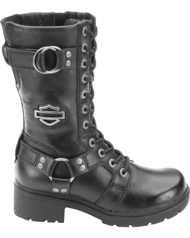 Harley Davidson Women's Eda Lace-Up Harness Boots