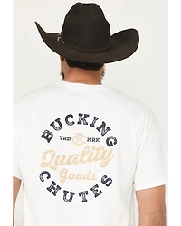 Bucking Chutes Men's Quality Short Sleeve Graphic T-Shirt