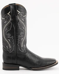 Ferrini Men's Lizard Western Boots - Square Toe