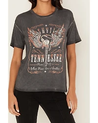 Blended Women’s Nashville Rhinestone Graphic Short Sleeve Tee
