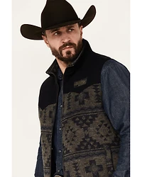 Cinch Men's Southwestern Print Concealed Carry Vest