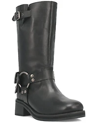 Dingo Women's Harlee Motorcycle Boots - Round Toe