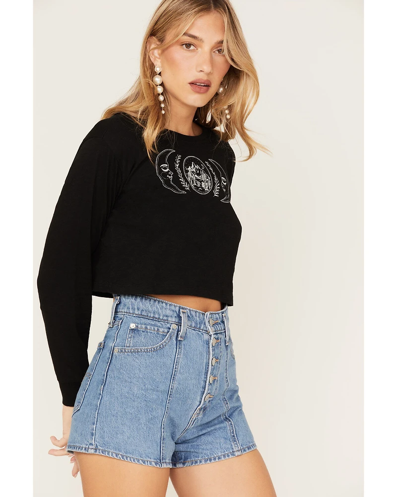 Shyanne Women's Celestial Long Sleeve Graphic Tee