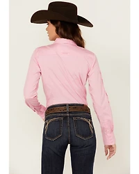 Ariat Women's R.E.A.L Team Kirby Long Sleeve Button-Down Stretch Western Shirt