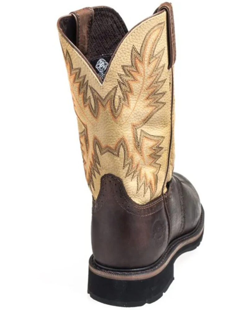 Justin Men's Superintendent Western Work Boots - Steel Toe