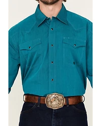 Roper Men's Amarillo Solid Long Sleeve Snap Western Shirt
