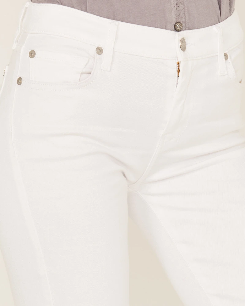 7 For All Mankind Women's Luxe High Rise Denim Jeans