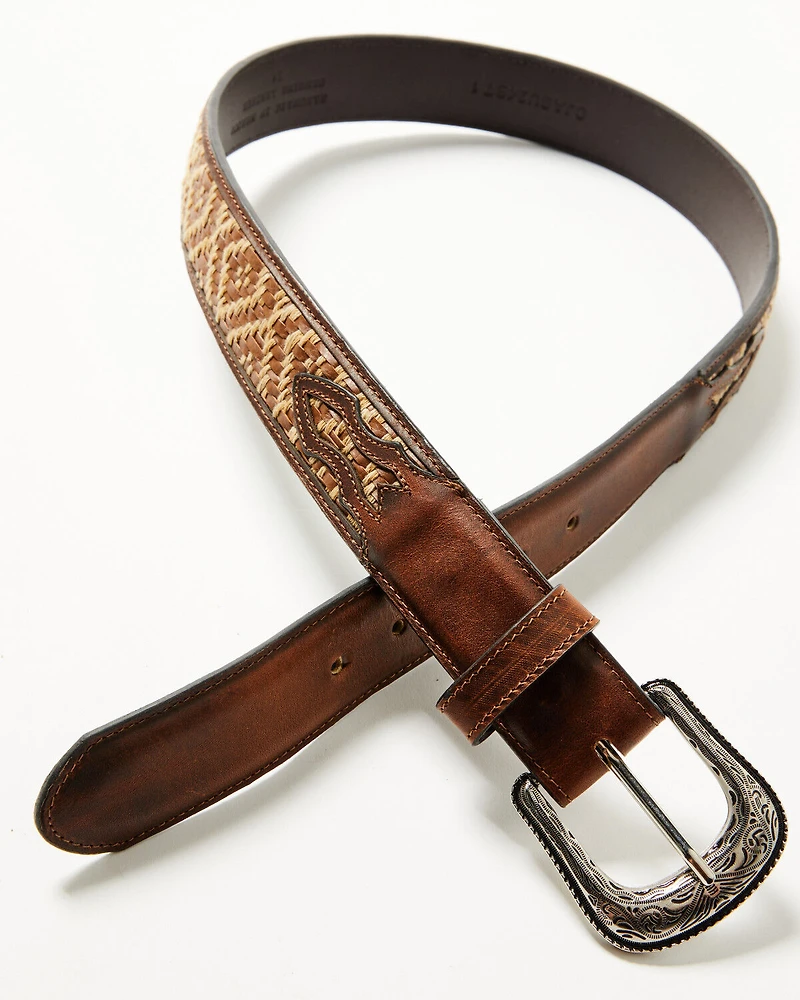 Cody James Men's Wilder Southwestern Woven Buckle Belt
