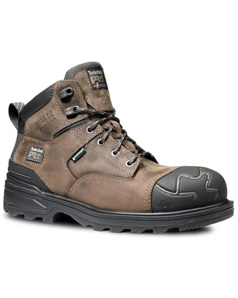 Timberland PRO Men's Magnitude 6" Waterproof Work Boots - Composite Toe