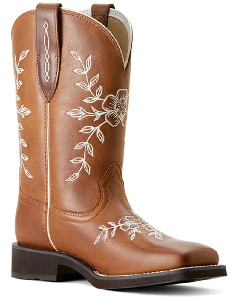 Ariat Women's Flora Country Cork Performance Western Boots - Broad Square Toe