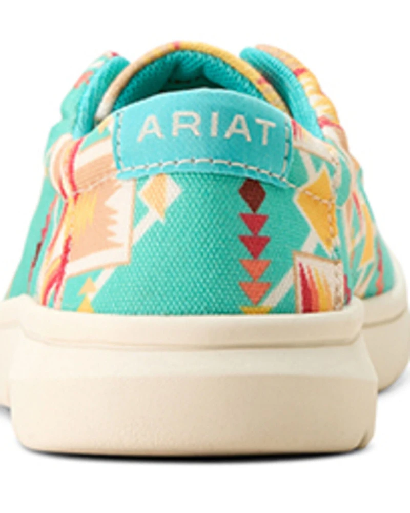 Ariat Boys' Hilo Southwestern Print Casual Shoes - Moc Toe