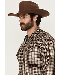 Cody James Men's Jenks Plaid Print Long Sleeve Snap Western Shirt