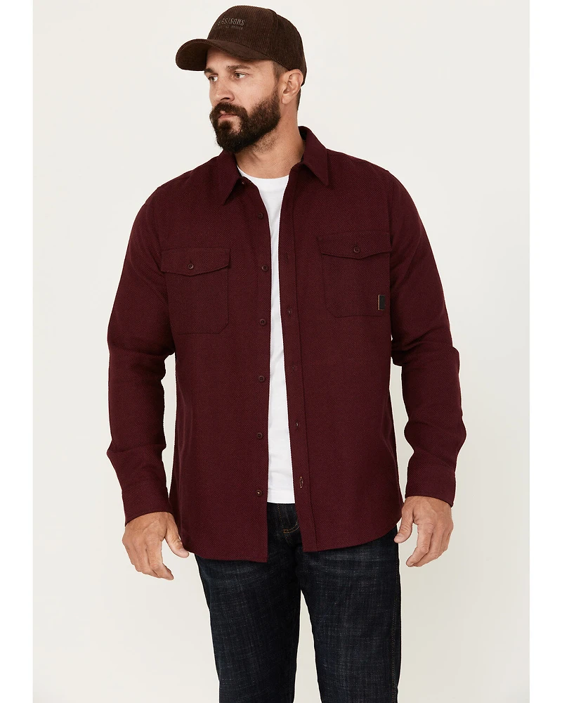 Brothers and Sons Men's Burley Long Sleeve Button-Down Flannel Shirt