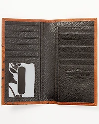 Cody James Men's Grady Faux Ostrich Rodeo Wallet