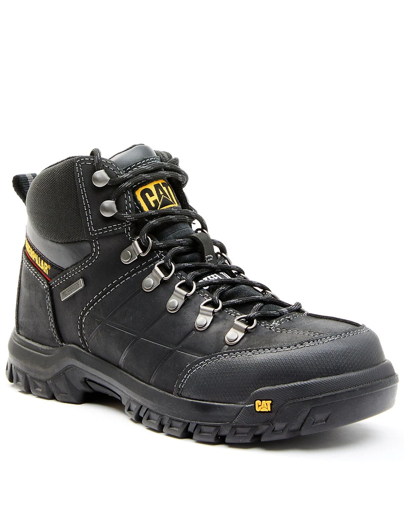 CAT Men's Threshold Waterproof Work Boots - Steel Toe