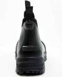 RANK 45® Men's 6.5" Rubber Ankle Boots - Round Toe