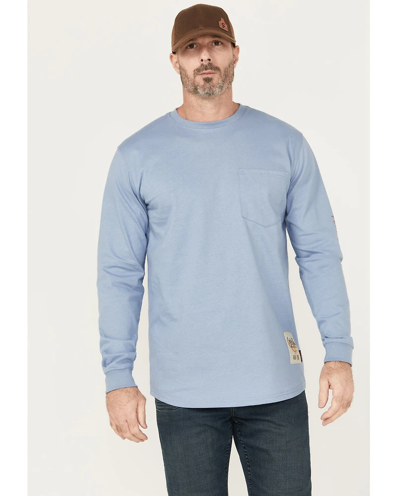 Cody James Men's FR Smoke Em Long Sleeve Graphic Work T-Shirt