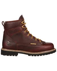 Georgia Boot Men's 6" Waterproof Lace-To-Toe Work Boots - Soft Toe