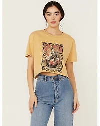 Rock 7 Roll Denim Women's Get Wild Short Sleeve Graphic Tee