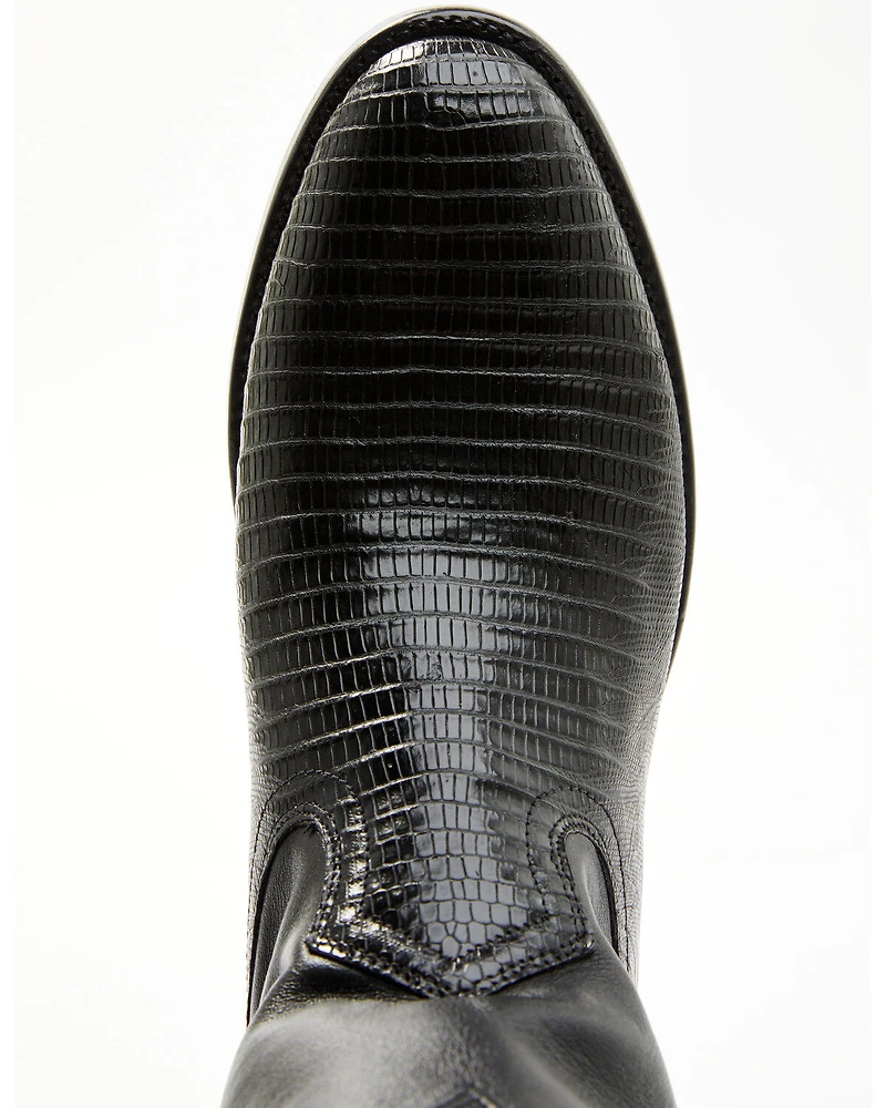 Cody James Black 1978® Men's Carmen Exotic Teju Lizard Roper Boots - Round Toe