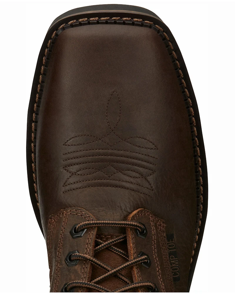 Justin Men's Driller Waterproof Work Boots - Composite Toe