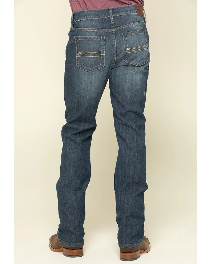 Cody James Men's Sheridan Wash Jackson Slim Straight Stretch Denim Jeans