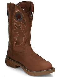 Justin Men's Rush Barley Western Work Boots - Soft Toe