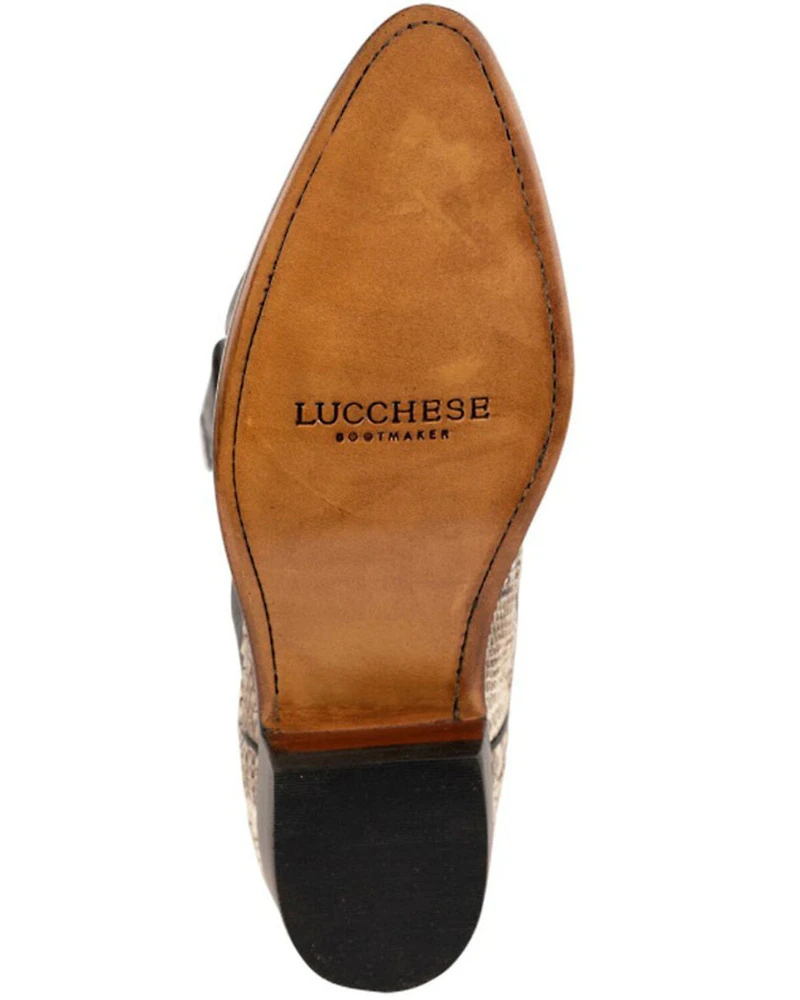 Lucchese Women's Stella Exotic Python Western Boots - Round Toe