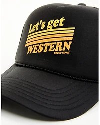 Rodeo Hippie Women's Let's Get Western Ball Cap