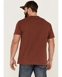 Brothers and Sons Men's Rage Campfire Slub Graphic Short Sleeve T-Shirt