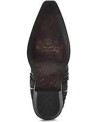Circle G Women's Inlay Western Booties - Snip Toe