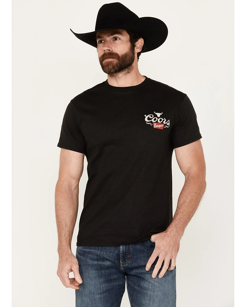 Coors Men's Banquet Logo Short Sleeve Graphic T-Shirt