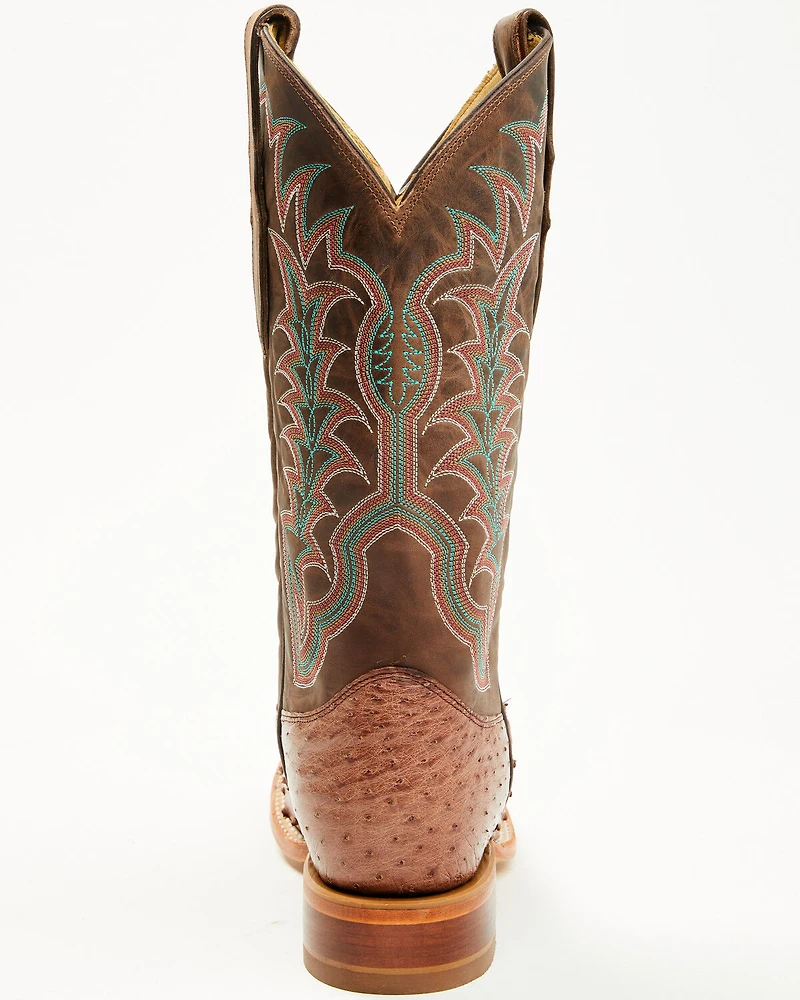 Justin Men's Chisolm Exotic Ostrich Western Boots