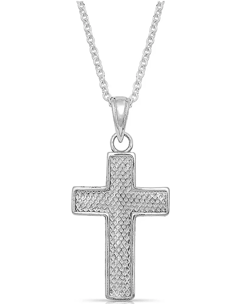 Montana Silversmiths Women's Captured In The Faith Cross Necklace