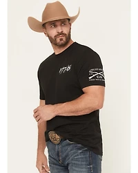 Grunt Style Men's Flag Short Sleeve Graphic T-Shirt