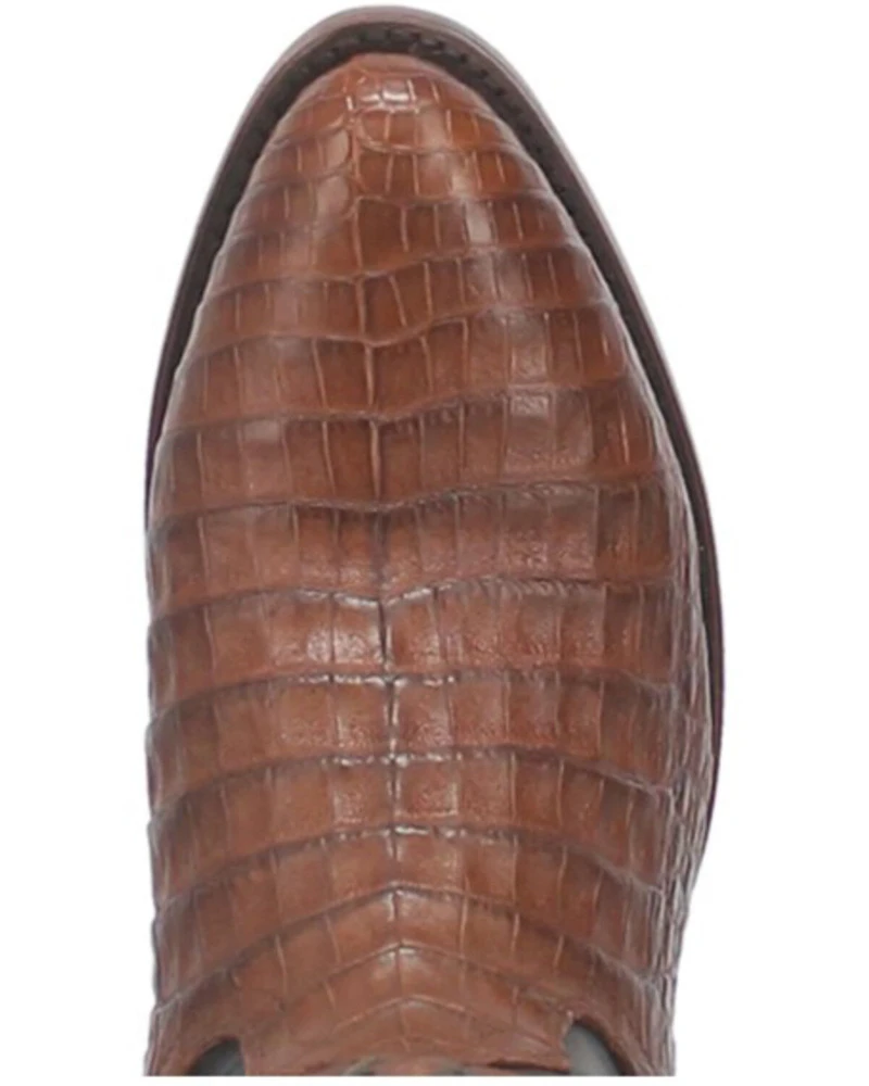 Dan Post Men's Socrates Caiman Exotic Western Boots - Round Toe