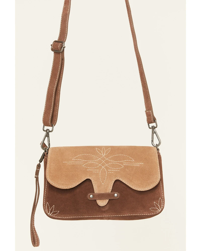 Idyllwind Women's Louanne Suede Western Crossbody Bag