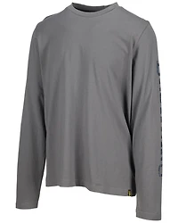 Browning Men's Solid Logan Logo Graphic Lightweight Long Sleeve T-Shirt