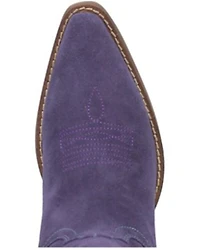 Dingo Women's Out West Suede Western Boots - Round Toe