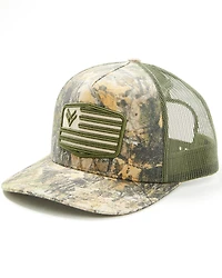 Hawx Men's Forest Camo Print Ball Cap