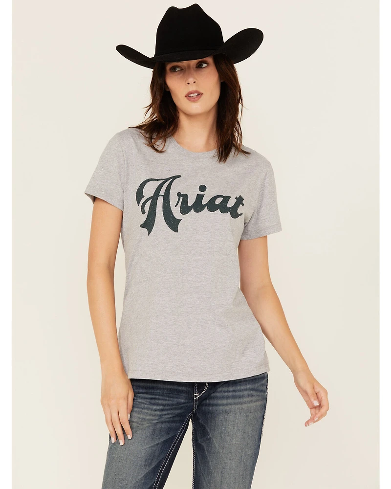 Ariat Women's Logo Old School Short Sleeve Graphic Tee