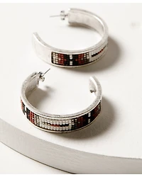 Idyllwind Women's Cheshire Beaded Hoop Earrings